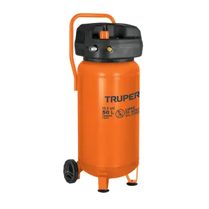 Compresseur sans huile BOX 1, 50L, 3HP, vertical, 127V, TRUPER - Product Image 1