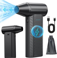Mini ventilateur turbo portable haute vitesse, souffleur d'air électrique, dépoussiéreur électrique pour le nettoyage de voiture, le camping en plein air