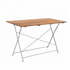 2023 <span class=keywords><strong>Table</strong></span> <span class=keywords><strong>de</strong></span> <span class=keywords><strong>jardin</strong></span> pliante <span class=keywords><strong>en</strong></span> métal bon marché <span class=keywords><strong>Table</strong></span> d'extérieur <span class=keywords><strong>ronde</strong></span> <span class=keywords><strong>en</strong></span> <span class=keywords><strong>bois</strong></span> d'acacia 60cm - Product Image 4