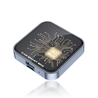 Adaptador Carplay Fuallwin Ai Box para Android 13, 2 GB de RAM/16 GB de Tarjeta TF, WiFi de 5 GHz + Bluetooth, Conexión Dual, Compatible con Todos los Autos
