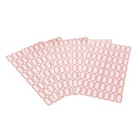 Etiquetas Adhesivas de Papel Autoadhesivas, Forma Rectangular, para Uso Comercial y de Compras, Suministros de Oficina, Etiquetas de Clasificación de Precios, Etiquetas con Nombre