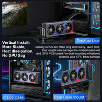 Penyangga GPU Vertikal ULT-unite 1 Set Braket Penahan Kartu Grafis