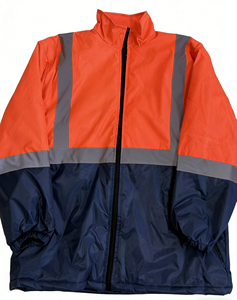 Chaqueta de Seguridad Impermeable y Aislante de Alta Visibilidad, Fabricada con Tela Oxford 150D, para Ropa de Trabajo - Product Image 6