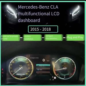 Meilleures ventes : Tableau de bord numérique LCD 12,3 pouces avec CarPlay pour <span class=keywords><strong>Mercedes</strong></span>-Benz Classe A, <span class=keywords><strong>GLA</strong></span>, CLA, X156, C117, W176 - Product Image 5