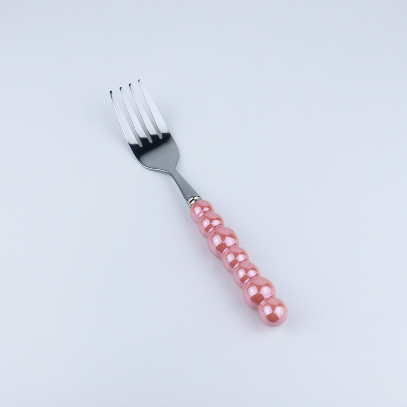[Rose] Fourchette perle