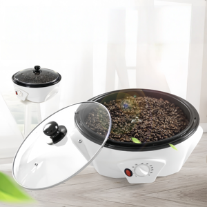 Torréfacteur automatique de grains de <span class=keywords><strong>café</strong></span> 1200W et <span class=keywords><strong>boulanger</strong></span> d'arachides 800g <span class=keywords><strong>Machine</strong></span> de torréfaction électrique polyvalente - Product Image 2