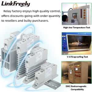 TRA23D10L 10A Heat Sink <strong>Solid</strong>-<strong>State</strong> <strong>Relay</strong> 3V 3.3V <strong>5V</strong> 12V 24V 32VDC Input 24V -280VAC Output Automation <strong>Relay</strong> SSR Switch Module - Product Image 6
