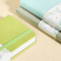 Journal à points A5 personnalisé, couverture rigide colorée, papeterie de qualité supérieure, journal en lin, journal de gratitude, 160 g/m²