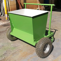 Pequeño Proyecto de lavado de arena de empuje manual césped artificial campo de fútbol hierba peinar máquina de lavado de arena
