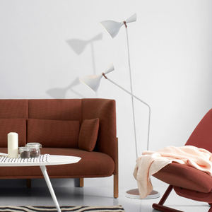 Thiết kế độc đáo đôi Heads thường vụ đèn sàn hiện đại có thể điều chỉnh corcer Đèn sàn cho phòng khách sạn - Product Image 3