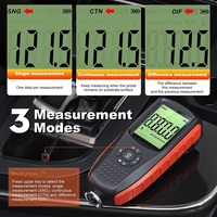 VDIAGTOOL VC200 Appareil de test de peinture automobile Jauge d'épaisseur de revêtement de surface métallique Précision 0,1 mm Plage 0-1300 µm Utilisé