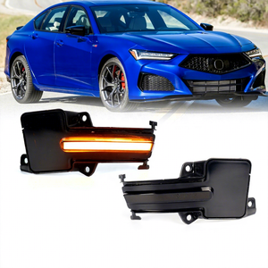 Hızlı gönderilen flaşör ayna Honda Civic için dinamik dönüş sinyalleri ışıkları 10th Gen otomobil parçaları flaşör LED sıralı gösterge lambaları - Product Image 1