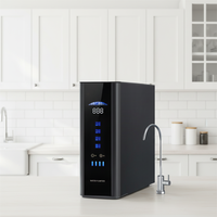 Purificateur d'eau pour robinet, eau chaude/froide instantanée, multi-températures, osmose inverse, plastique, intelligent, automatique, nettoyage par rinçage, usage domestique
