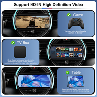 Adaptateur sans fil Android Auto et Apple CarPlay portable WiFi/Bluetooth pour Mini R55-R61 F54-F57 John Cooper Hardtop Countryman