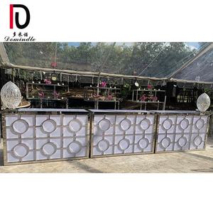 Muebles de Bar usados <span class=keywords><strong>para</strong></span> fiestas, recepción rectangular, mostrador de Bar de Metal comercial, restaurante - Product Image 6