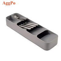Compartiment vaisselle boîte de rangement cuisine tiroir baguettes couteau fourchette cuillère boîte de rangement mode maison multi-fonction couverts boîte