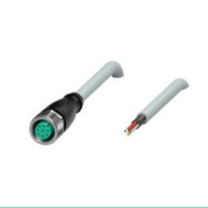 ชุดสายเคเบิล P+F V19 รุ่น V19-G-2M-PUR-ABG สายป้องกันสัญญาณรบกวน PUR สำหรับเชื่อมต่อเซ็นเซอร์อุตสาหกรรมอัตโนมัติ - Product Image 1