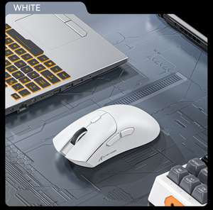 Redwingy Attack Shark R1 <span class=keywords><strong>Mouse</strong></span> nirkabel ringan PAW3311 e-sport Game komputer <span class=keywords><strong>Notebook</strong></span> tiga Mode <span class=keywords><strong>Mouse</strong></span> nirkabel BT - Product Image 4