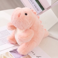En gros Personnaliser Mignon Vert Jaune Rose En Peluche Dragon Jouets Cadeau D'anniversaire Enfants Bébé Dessin Animé Dinosaure Poupée