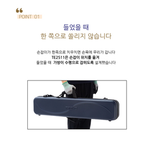 กระเป๋าใส่ดอกสว่านเทสโม รุ่น Te2511 ผ้าอ๊อกซ์ฟอร์ด สำหรับจัดเก็บเครื่องมือสำหรับงานติดตั้งแอร์ - Product Image 4