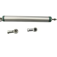 Capteur potentiométrique KPM de 150 mm fabriqué en usine avec 2 articulations à billes aux deux extrémités pour la mesure de position linéaire et angulaire pour pont