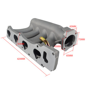 Colector de Admisión de Aluminio de 424 mm para Honda Civic K24A2 K20Z3, Pieza de Repuesto - Product Image 1