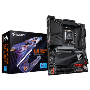 Placa base usada GIGABYTE Z790 AORUS ELITE AX <span class=keywords><strong>DDR4</strong></span> con Intel LGA 1700 compatible con procesadores 13th 12th Gen Pentium <span class=keywords><strong>Gold</strong></span> y Celeron - Product Image 1