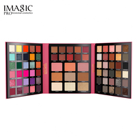 Palette de Maquillage Tout-en-un 79 Couleurs en Gros, Nouveau Design, Livre de Maquillage Magnétique, Fard à Paupières, Rouge à Lèvres, Blush, Contour, Illuminateur