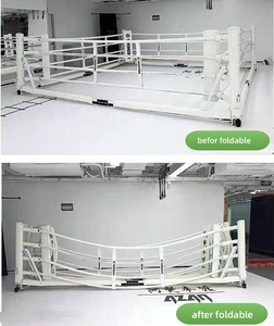 Ring de boxe professionnel pour entraînement en salle de sport, Muay Thai, combat, table de sol extérieure, taille personnalisée, <span class=keywords><strong>UFC</strong></span>, MMA, lutte, ring de boxe de 20 pieds - Product Image 6