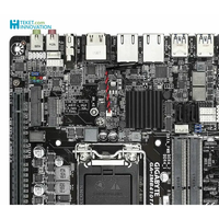 Motherboard Industri Embedded Mini-ITX Tipis Gigabyte GA-IMB410TN Chipset H410 Intel Core I3 I5 I7 M.2 Dual Gbe Lan DDR4