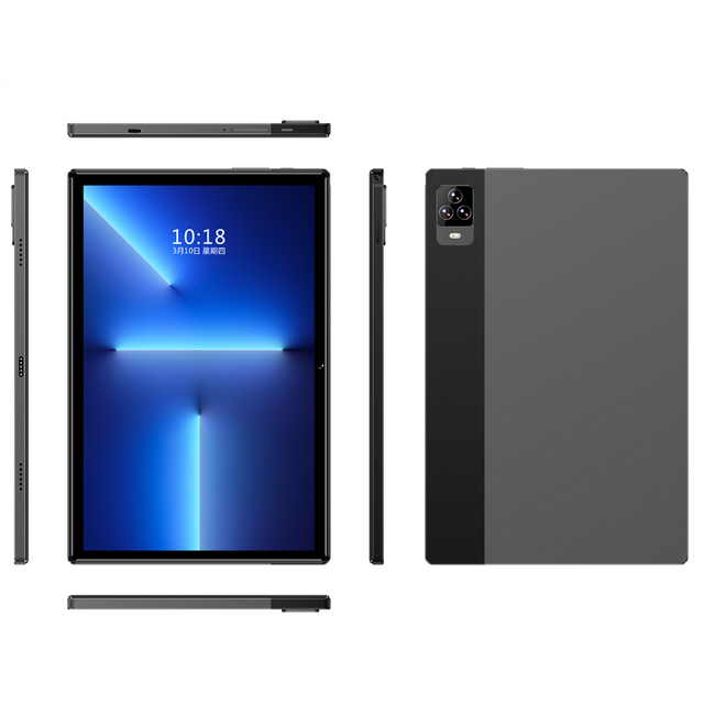 10.1"IPS Full HD Display Tablets for Online Lesson,Business Ebook Reader Tablet with Sim Card Slot Computer Touch Screen Tablet