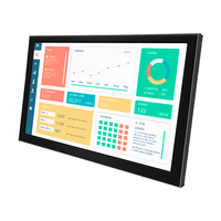 Monitor LCD Industrial de 12.1 Pulgadas con VGA, AV y BNC, Resolución 1280*800, Pantalla No Táctil, Montaje en Pared, Carcasa Metálica