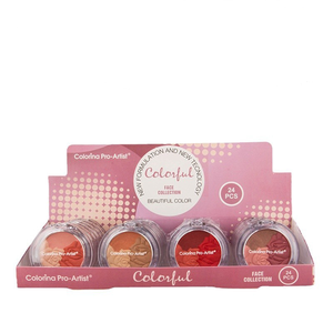 Blush in Polvere Minerale Cruelty Free con Pigmenti per Contorno e Illuminante Viso in Finitura Brillante/Matt - Product Image 1