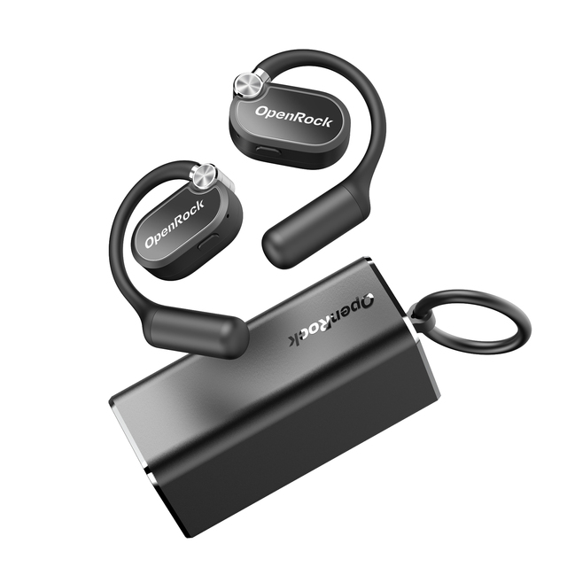 Open Ear Sports Earbuds with Strong Bass IPX5 Waterproof Earbuds Long Playtime Wireless Earbuds Customized Fit Customized APP