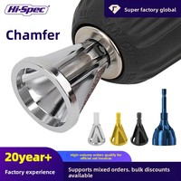 Tête de coupe pour perceuse électrique, outil de chanfreinage et de dégrossissage, coupe-biseau 45 degrés en alliage d'acier au tungstène