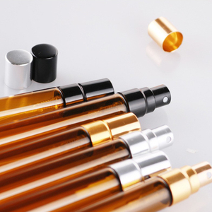 Atomizador de Perfume Recargable de Viaje de 10 ml, Color Ámbar, Botella de Spray Pequeña para Viaje, para Limpieza, Aceites Esenciales - Product Image 1
