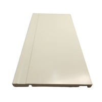 RUITONG Plinthe moderne en PS Plinthe moulée imperméable pour villa intérieure en polystyrène PVC MDF bois usage intérieur