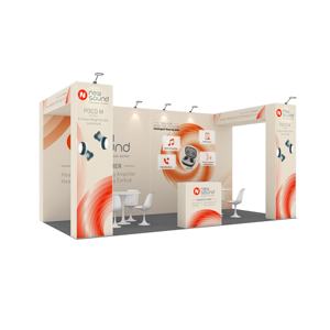 Портативный выставочный стенд с индивидуальным дизайном, выставочный стенд для выставочных выставок - Product Image 1