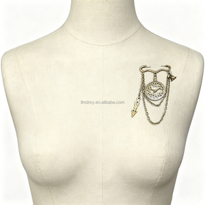Spilla Meccanica Retrò per Feste di Laurea/Per Addio al Celibato, Regali di Inaugurazione Casa, Gala Benefiche, <span class=keywords><strong>Natale</strong></span>, Halloween, Carnevale, Pasqua - Product Image 5