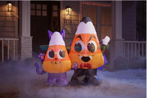 Decoraciones hinchables para fiestas al aire libre, para halloween, 10 pies, para hombre, malvavisco, 8 pies - Product Image 4