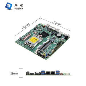 LGA1700 H610 데스크탑 미니-ITX 메인보드 2 DDR4 SATA SSD HD DP LVDS 4K 6 RS232 485 COM2 RJ45 LAN 윈도우10 11 리눅스 - Product Image 3