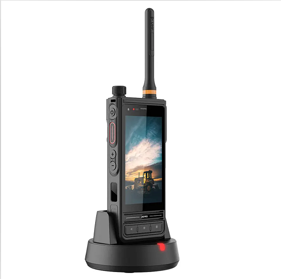 AORO M6 Dual Band Two Way Radio Poc DMR UHF VHF Digital Rugged Phone Walkie Talkie Long Range Radio