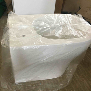 Conjunto de <span class=keywords><strong>inodoro</strong></span> con bidé integrado, sin borde, de filomuro, para baño, con cisterna de pared, dorado. - Product Image 6