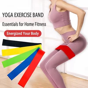 Custom Logo <strong>Elastic</strong> Loop TPE Rubber Resistance <strong>Bands</strong> Gym <strong>Workout</strong> Fitness <strong>Exercise</strong> <strong>Bands</strong> - Product Image 3