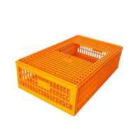 Équipement avicole, cages de transport en plastique pour poulets, cage de transport pour volailles et oiseaux