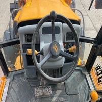 Gebrauchte JCB 3CX Mini Loader Traktor Frontlader Kompakt lader mit Kern motor und Pumpe für Holz-und Kompakt lader