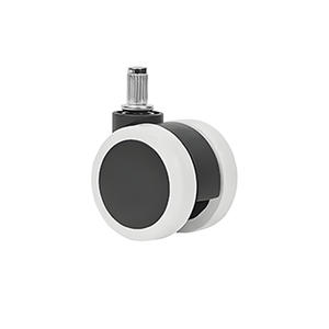 Roulettes universelles pour chaise de bureau, roues silencieuses en polyuréthane, tige filetée, design moderne, roulements simples, roulettes pour meubles - Product Image 1