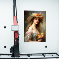 MK01 Machine d'impression murale 3D professionnelle fournie par l'usine pour l'impression intérieure extérieure haute définition
