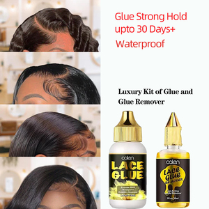 <span class=keywords><strong>Colle</strong></span> pour perruque 38 ml, imperméable et à tenue forte, avec <span class=keywords><strong>pinceau</strong></span> offert, adhésif pour perruque en dentelle - Product Image 2