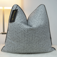 Vente en gros de housses de coussin en velours jacquard de luxe, personnalisées, de haute qualité, pour la décoration de la maison